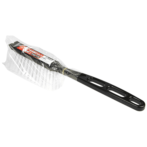 赤長・爪付き左官ブラシ 道具洗い・ﾌﾞﾗｯｸ－大工道具・左官鏝・左官