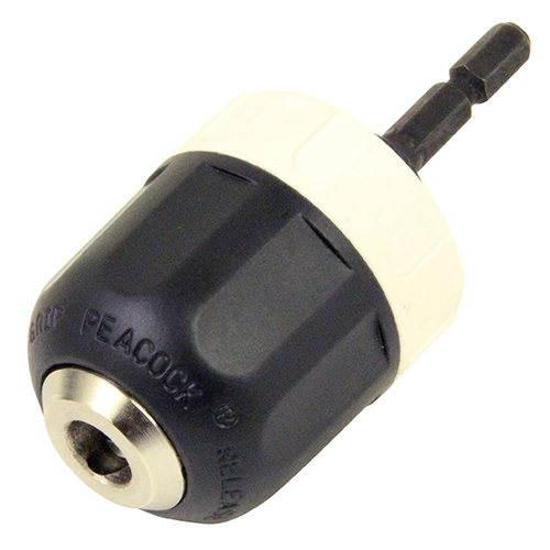 E－Value・ツートンカラーチャック・BLACK&WHITE－先端工具