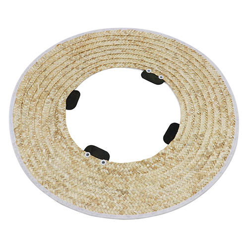 川西工業・ヘルメット用麦わらバイザー・No.6766－ワーク