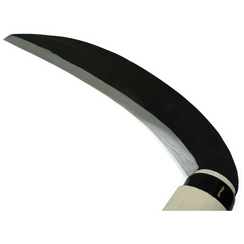 千吉 金・片刃中厚鎌 本刃付・180MM－園芸道具・鎌・中厚鎌：DIY