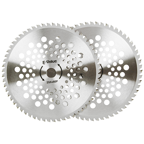 チップページ E－Value・山林用チップソー 2枚組・ES-255MMX60P－園芸機器