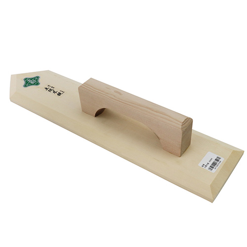 緑長・土間木鏝・450MM－大工道具・左官鏝・木鏝：DIYツールの藤原
