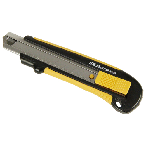SK11・カッターナイフLオートロック・SC-2N－大工道具・金切鋏