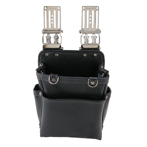 SHOX・腰袋2段・SHX-14－収納用品・藤原産業腰袋 サック・藤原