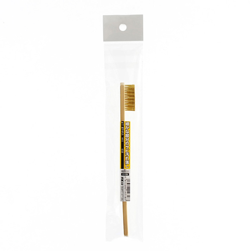 SK11・竹ブラシ ミニ 真鍮・NO.128－大工道具・砥石・ペーパー