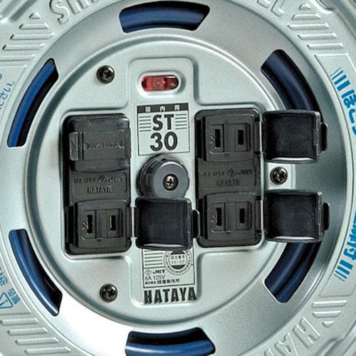 ハタヤ・シンタイガーリール 30m・ST-30－電動工具・電工ドラム