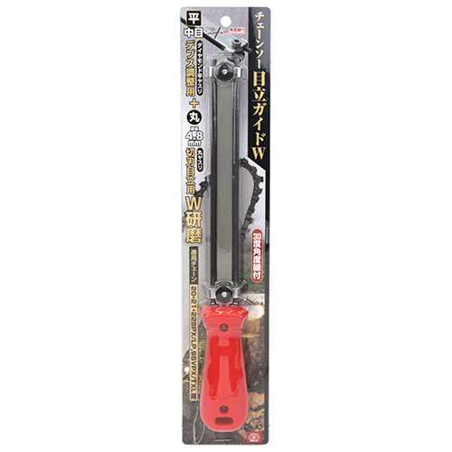 SK11・チェーンソー目立てガイドW・4.8MM－大工道具・ヤスリ