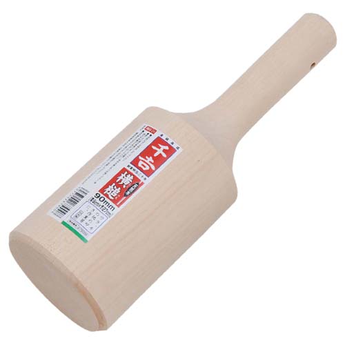 千吉・横槌・90MM－園芸道具・土農具・カケヤ：DIYツールの藤原産業