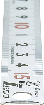 シンワ・ピックアップスケール15cm・13131－大工道具・測定具・直