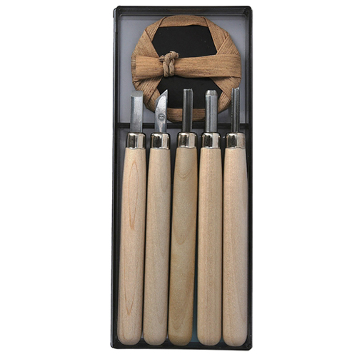 まるいち・彫刻刀セット・R5－大工道具・のみ・彫刻刀・鉋・彫刻刀