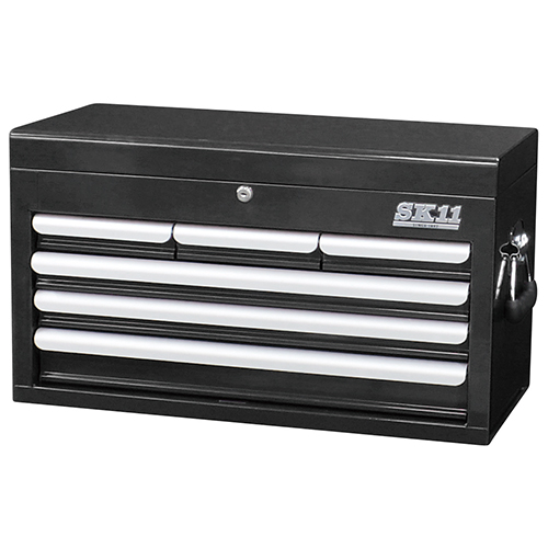 SK11・チェスト（4段6引出し）・SRC-4060BK－作業工具・ソケット