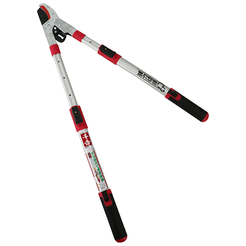 千吉・伸縮ラチェット太枝切鋏・SGFL-10－園芸道具・刈込鋏・太枝