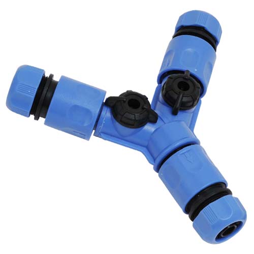 セフティ－3・ホース分岐コネクター・SSK-6－園芸用品・散水用品