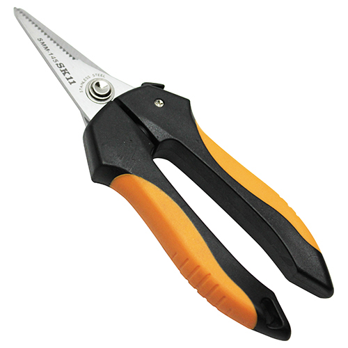 SK11・ミニ万能はさみステンレス・SMM-145S－大工道具・金切鋏