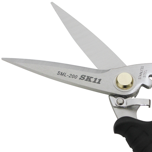 SK11・万能はさみ ロング・SML-200－大工道具・金切鋏・カッター
