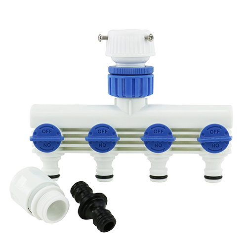セフティ－3・散水4分岐コネクター・SSK-9D－園芸用品・散水用品