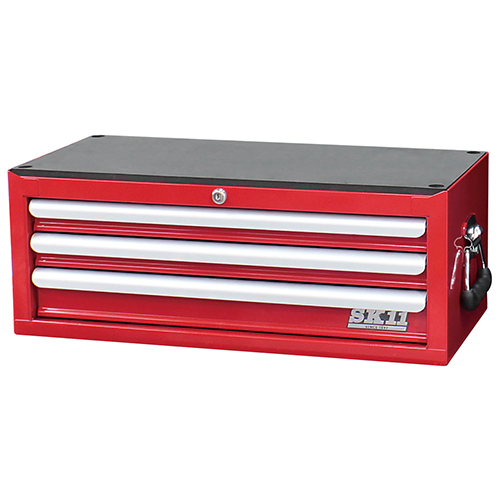 マントルピースSb型＋引き出し(ミミ) 送料込み 組立タイプ ミナト 3段ツールボックス TB-30 (引き出し付き/高級ベアリング付き