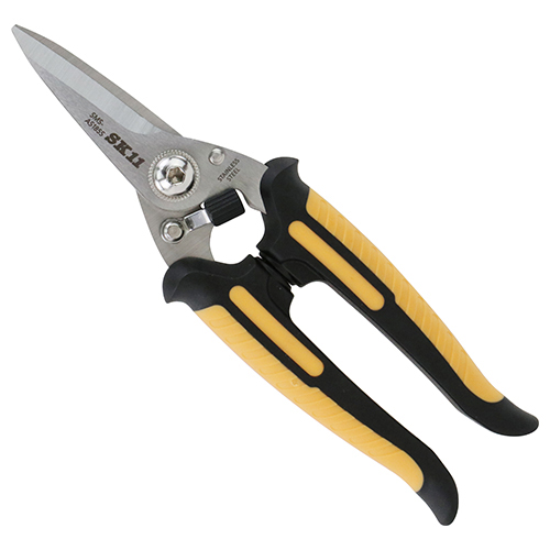 SK11・万能はさみAS ショート・SMS-AS185S－大工道具・金切鋏