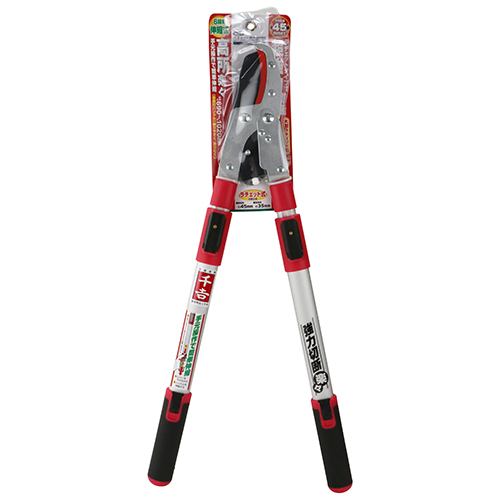 千吉・伸縮ラチェット太枝切鋏・SGFL-10－園芸道具・刈込鋏・太枝