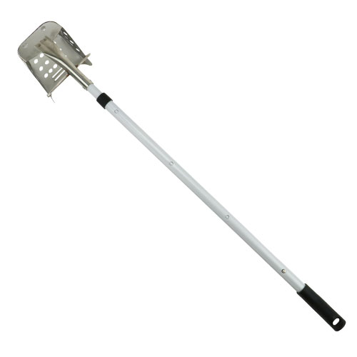 千吉・伸縮ステンぴったり溝ジョレン・1450MM－園芸道具・土農具