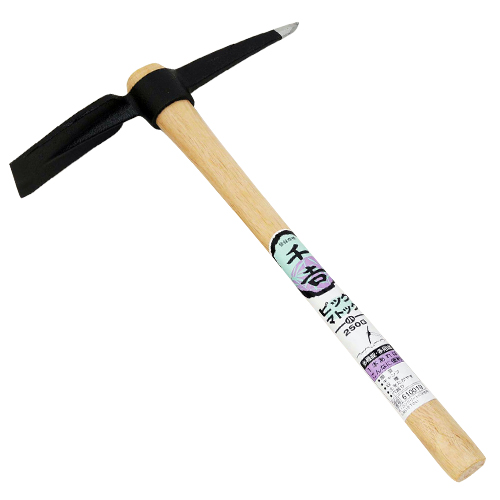 千吉・ピックマトック 小・250G－園芸道具・移植コテ・片手鍬：DIY