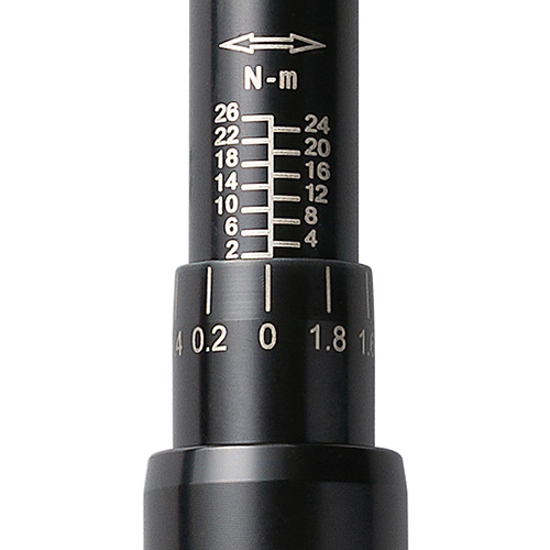 トルクレンチN190SPK/12×4Nm他/北より オーダー】(トルク指定)スパナ式単能形トルクレンチ グリップ付 N-SPK