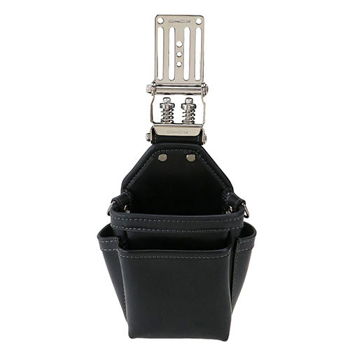 SHOX・小型腰袋2段 S・SHX-12－収納用品・藤原産業腰袋 サック