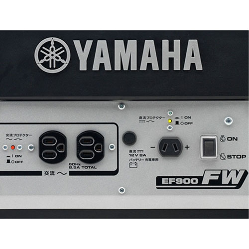 ヤマハ・発電機 60HZ・EF900FW－電動工具・発電機・エンジン機器