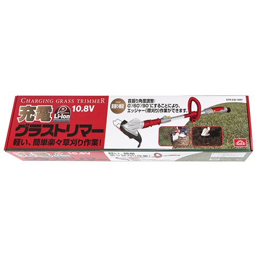 セフティ－3・充電グラストリマー・STR-230-108V－園芸機器・刈払機