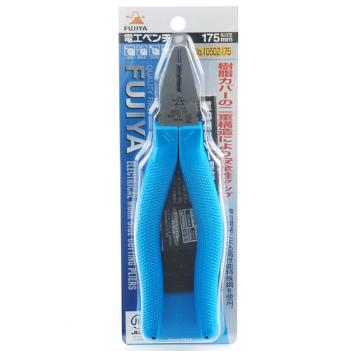 フジ矢・電工ペンチ・1050Z-175－作業工具・ペンチ・ニッパ・ペンチ