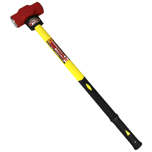 SK11・Gファイバー柄両口ハンマー・4.5KG－大工道具・金槌・石頭 