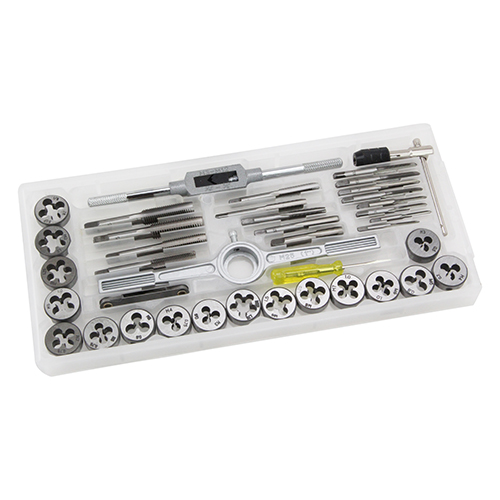 E－Value・タップダイスセット・EV-40TD 40PCS－先端工具・鉄工