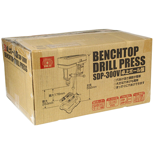 SK11・卓上ボール盤 300W・SDP-300V－電動工具・藤原産業電動