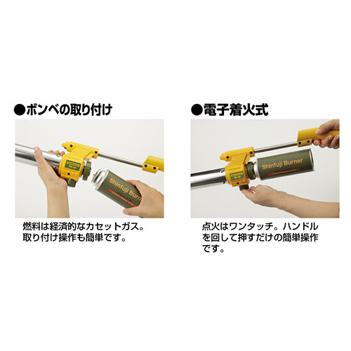 新富士・草焼バーナーCBHYPER・KB-120－園芸機器・バーナー
