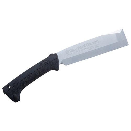 シルキー・ナタ 両刃 本体・180MM 555-18－園芸道具・鉈・両刃：DIY