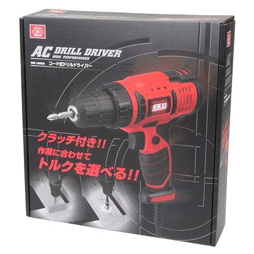 SK11・コード式ドリルドライバ・SDD-100ACN－電動工具・藤原産業 