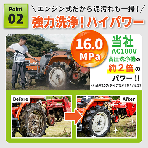 ZAOH・エンジン洗浄機・ZE-1608-10－電動工具・メーカー品電動工具