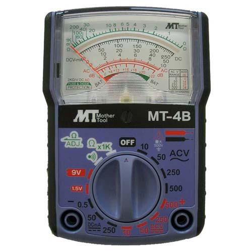 MT・アナログミニテスター・MT-4B－大工道具・測定具・テスター・検