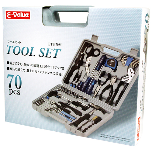 E－Value・ツールセット・ETS-70M－作業工具・工具セット・工具