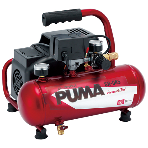 【動作確認済】PUMA SR-045 4L 藤原産業 SK11・エアコンプレッサSR－045・SR-L04SPT-01－電動工具