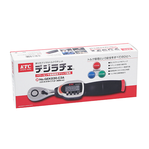 工具 KTC GEK030C3A KTC・デジラチェ・GEK030-C3A－作業工具・ソケット・トルクレンチ
