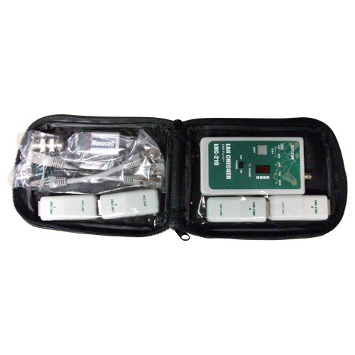 デンサン・LANチェッカー・LNC-210－作業工具・電設工具・LAN