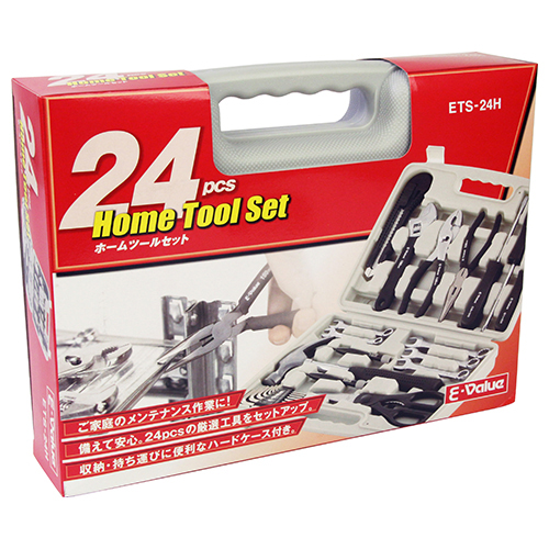 E－Value・ホームツールセット・ETS-24H－作業工具・工具セット