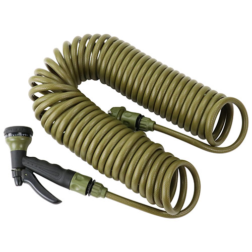 セフティ－3・コイルホースNEXT 15m・SCHNT-15 OL－園芸用品