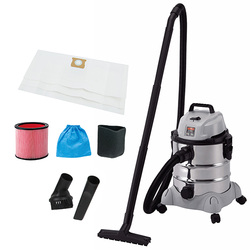 藤原産業 E.Value 乾湿両用バキュームクリーナー1100W/ E－Value・乾湿両用掃除機20L・EVC-200SCL－電動工具・藤原
