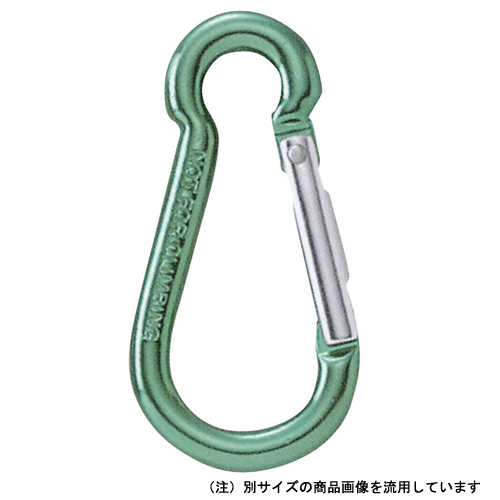 土牛・アルミカラービナ・G-2 ｸﾞﾘｰﾝ－収納用品・ツールフック