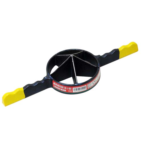 千吉・両手用竹割 （5ツ割）・96MM－園芸道具・鉈・細工用：DIY