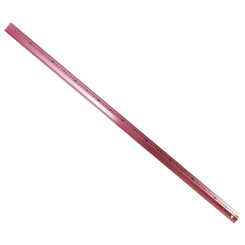 シンワ・アル助 1m スベリ止付・65443 ﾍﾟｰﾙﾋﾟﾝｸ－大工道具・測定具・直尺：DIYツールの藤原産業株式会社